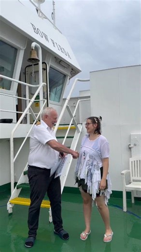 An equatorial baptism (or "Crossing the Line" ceremony) is a centuries-old maritime tradition initiating sailors or passengers crossing the equator for the first time. Novices, known as "pollywogs," are "baptized" into the realm of King Neptune, becoming "shellbacks" through fun, often messy, rituals, such as dunks, costumes, and mock trials. @highlight #facebookreels #equatorcrossing | Eugene Tabayan