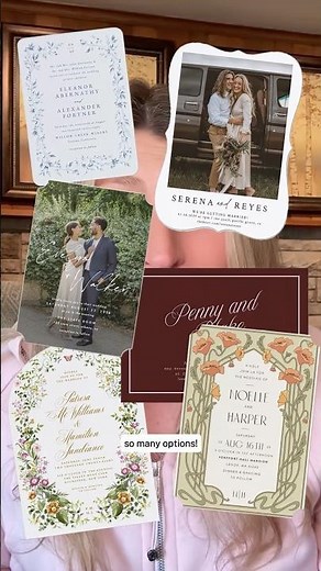 wedding invitation designs: the detail most people forget 💌