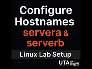 How to Configure Hostnames and Hosts Files in Multiple Linux Servers (servera & serverb)