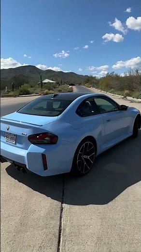 2023 BMW M2 - Exclusive Zandvoort Blue Color
