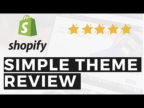 Shopify Simple Theme Review