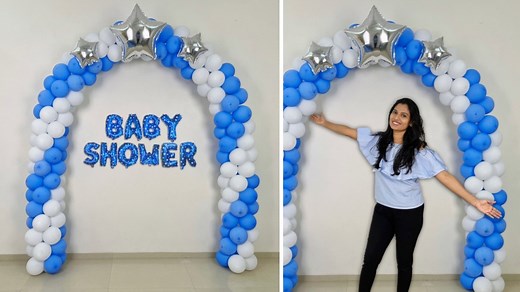 spiral balloon arch | MASS Art and Craft