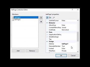 TabControl -C# Windows Forms Control