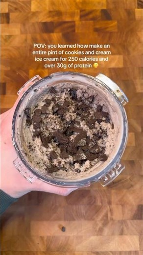 Cookies & Cream Protein Ice Cream 😋🍦