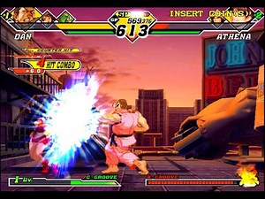 Capcom Vs. SNK 2-Dan, Sakura, & Blanka Playthrough