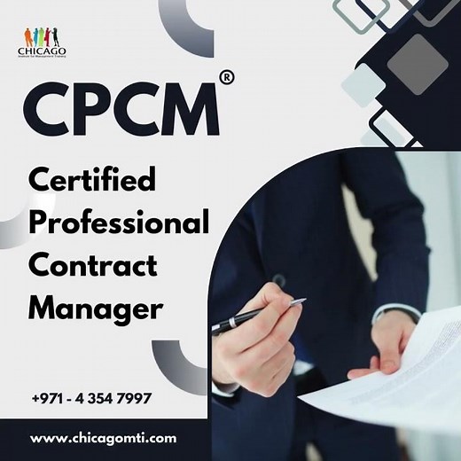 CPCM : Certified Professional Contract Manager