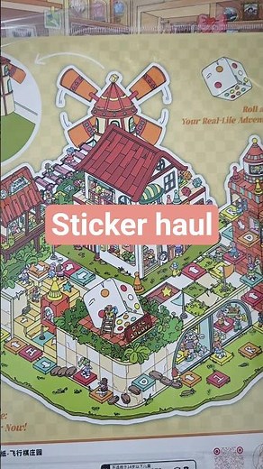 Sticker haul