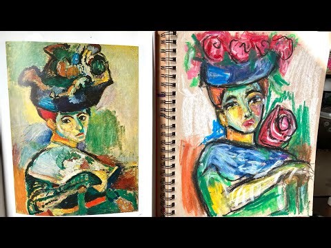 Painting Like a Pro: Oil Pastel Portrait & Techniques for Beginners