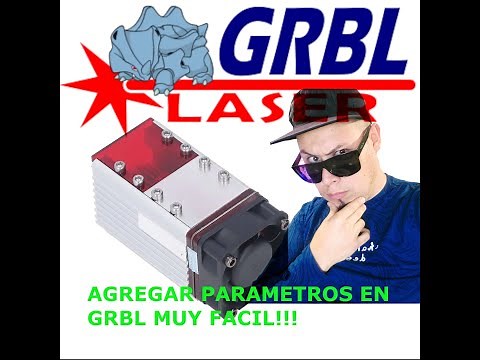 COMO AGREGAR tus propios PARAMETROS para corte y grabado laser en GRBL LASER.