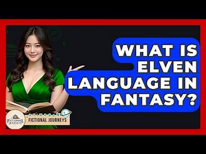 What Is Elven Language In Fantasy? - Fictional Journeys