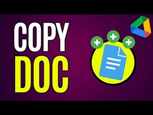 How to Make a Copy of a Google Doc | Google Docs Template
