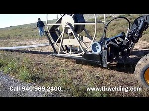 TLR Welding Raptor Reel Layflat hose deployment system
