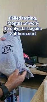 failed testing. saltborn.surf #surf #surfing #beach #surferlife #Saltborn