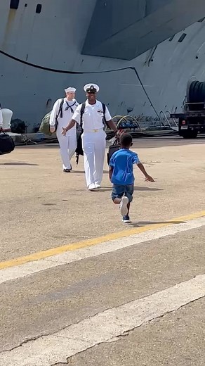 16K views · 2.7K reactions | They grow up fast. Welcome home, USS...
