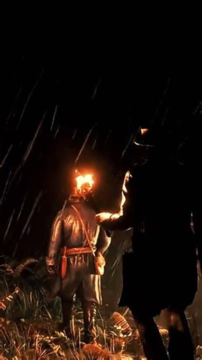 Rainstorm Footsteps Ambience #rdr2