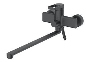 [Hot Item] 2024 New Single Handle Brass Bathtub Shower Faucet Zs43202b-Black