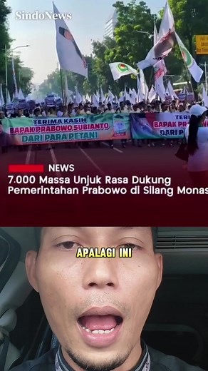 terimakasih pak Prabowo #fyp #lucu #politics