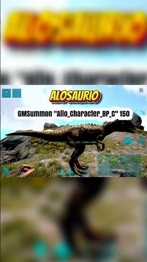 Commands to Spawn Dinosaurs | Part 2 | ARK Ultimate Mobile Edition #ark #arkmobile #viral
