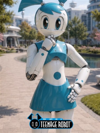 🤖⚡ My Life as a Teenage Robot Brought to Life! Would you watch a live-action My Life as a Teenage Robot? #MyLifeAsATeenageRobot #TeenageRobot #JennyXJ9 #nickelodeon #Cartoons