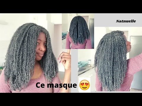 L'Argile Verte cheveux, Masque fait Maison Effets Waohhh 😍