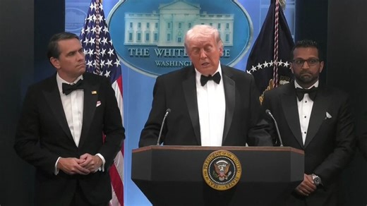 🚨 President Trump says he was pushing HARD for the show to go on tonight"We VERY much wanted to continue it because I don't like to let these SICK people, these THUGS, these horrible, horrible people change the fabric of our life, change the course of what we do.We held out right till the end, but they didn't want to take a chance and I understand there was protocol, but uh we're going to be doing one hopefully within the next 30 days or sooner and I am ready, willing, and able!"