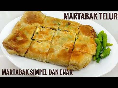 SIMPLE AND DELICIOUS EGG MARTABAK RECIPE