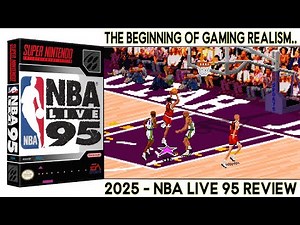 The Birth of Modern Basketball Gaming - 2025 Review NBA Live 95 | SNES 4K