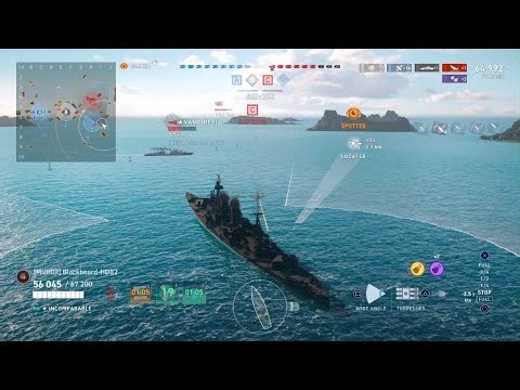 World of Warships Legends: HMS Incomparable smashes things