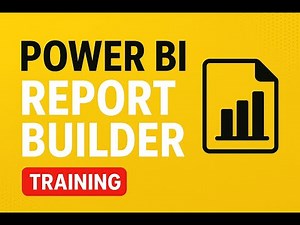 1) Microsoft Power BI Report Builder Full Course | Introduction | From Zero to Production #powerbi