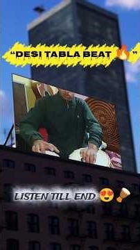 Tabla Solo Performance | Teen Taal | Indian Classical Rhythm 🥁🔥#rhythmicalmusic #viral #shorts