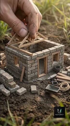 Building a Tiny Medieval Blacksmith Workshop | Miniature DIY #handmade #miniature #diy