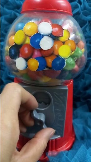 😍Super Fun to Use Gumball Vending Machine Colorful 🌈Yummy 👅 Candy 🍬 #Shorts #howto #gumball #asmr
