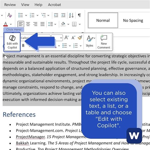 Add content to and existing document in Word with Copilot | Lenovo Support's Microsoft Copilot Tips