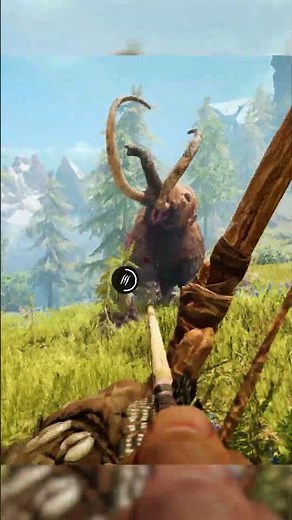 Hunting a Mammoth in Far Cry Primal