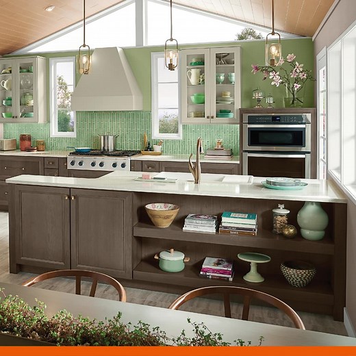 Boldly bring your inspiration to life with custom kitchen cabinets from The Home Depot. | The Home Depot
