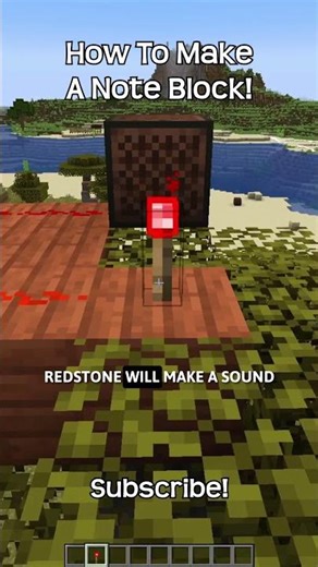 How To Make A Note Block In Minecraft!