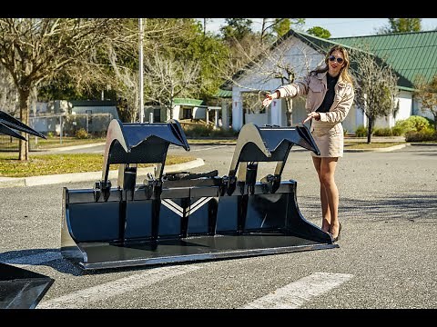 Extreme Duty Skid Steer Grapple Bucket