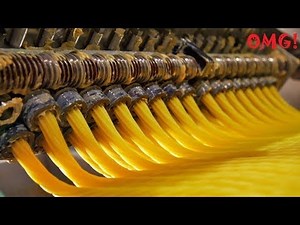 Food Processing Technology with Amazing Automatic Machines in Factory Satisfying Process Video