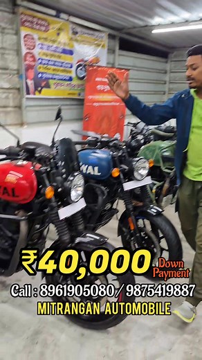 Second Hand Royal Enfield for Sale✅ 📞 Call: 9875419887 / 7439966432 / 8961905080 📍 Shop Name: Mitrangan Automobile #SecondHandBike #UsedBike #UsedScooty #RoyalEnfield #bikelover #BikeLife #BikerKolkata #KolkataShowroom #BikeSale #ScootySale #UsedBikesKolkata #budgetbike | The Kolkata Bazar