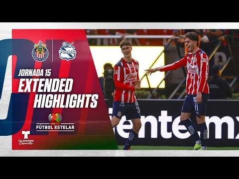 Chivas vs. Puebla (ESP) | Highlights Chivas | Liga MX Jornada 15 | Telemundo Deportes