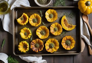 Simple Roasted Patty Pan Squash Recipe