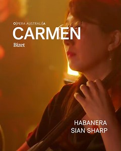 🌹 "Love is a rebellious bird that none can tame..." 🌹 The Habanera from Carmen is one of opera's most recognisable pieces of music, right from its sultry opening notes. Here, it's performed by the fabulous Sian Sharp, accompanied by the Opera Australia Orchestra, conducted by Tahu Matheson. Hear the full thrilling score live later this year in our brand new production of Carmen, playing Sydney Opera House from July and Melbourne's Regent Theatre from November. opera.org.au/carmen | Opera Austr