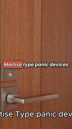 How Panic Door Devices Actually Work