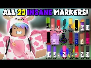 🖍️ *ALL* 23 Insane Marker Locations In FIND THE MARKERS!