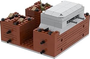 WW2 Bunker Military Building Block Set.Build Different Military War Block Scenarios(225PCS).