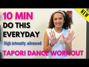 Do this EVERYDAY | 10 minute NONSTOP TAPORI High Intensity Bollywood Dance Workout | Burns 200cal*