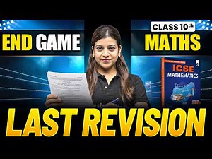 ICSE Class 10 MATHS Last Minute Revision 5 AM | Class 10 Maths Revision For Board Exam 2026