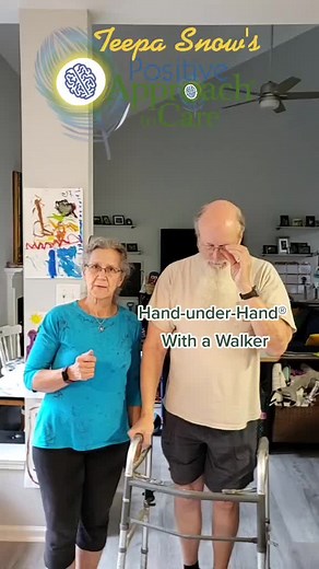 Using Hand-under-Hand® with a Walker: Tips and Techniques