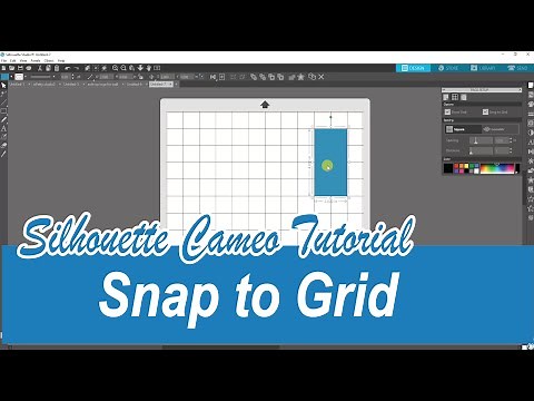 Snap to Grid | Silhouette Cameo Tutorial