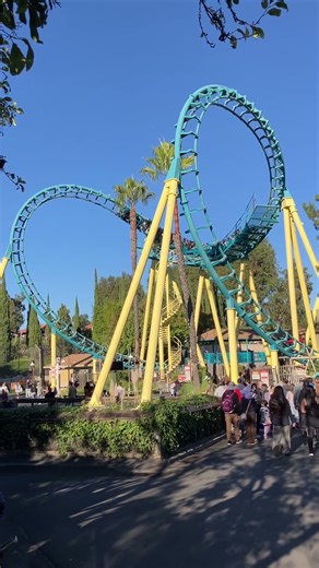 Off-ride Boomerang at Six Flags Discovery Kingdom #rollercoaster #sixflagsdiscoverykingdom #ride